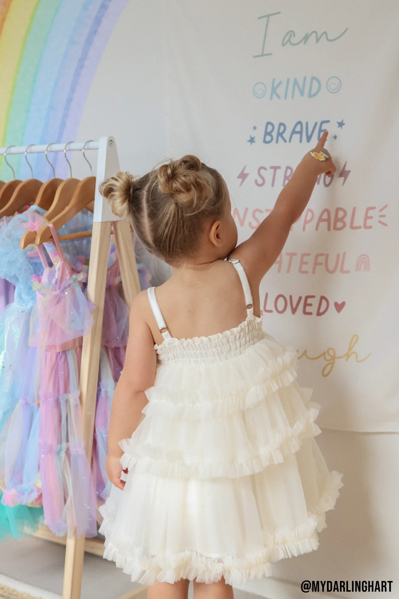 Affirmations Banner (Muted Rainbow) - Image 12