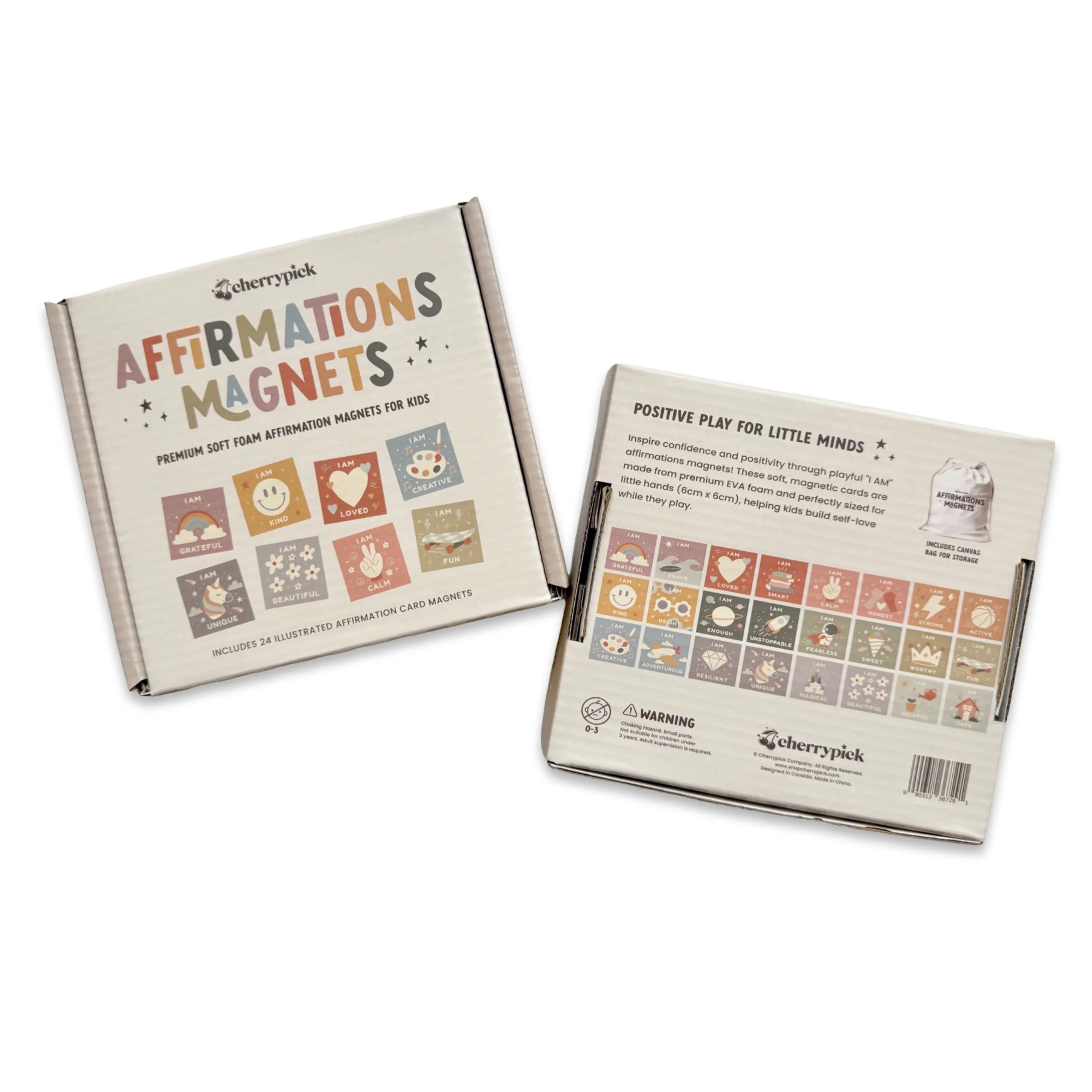 Affirmations Magnets - Soft Foam Magnetic Set - Image 6