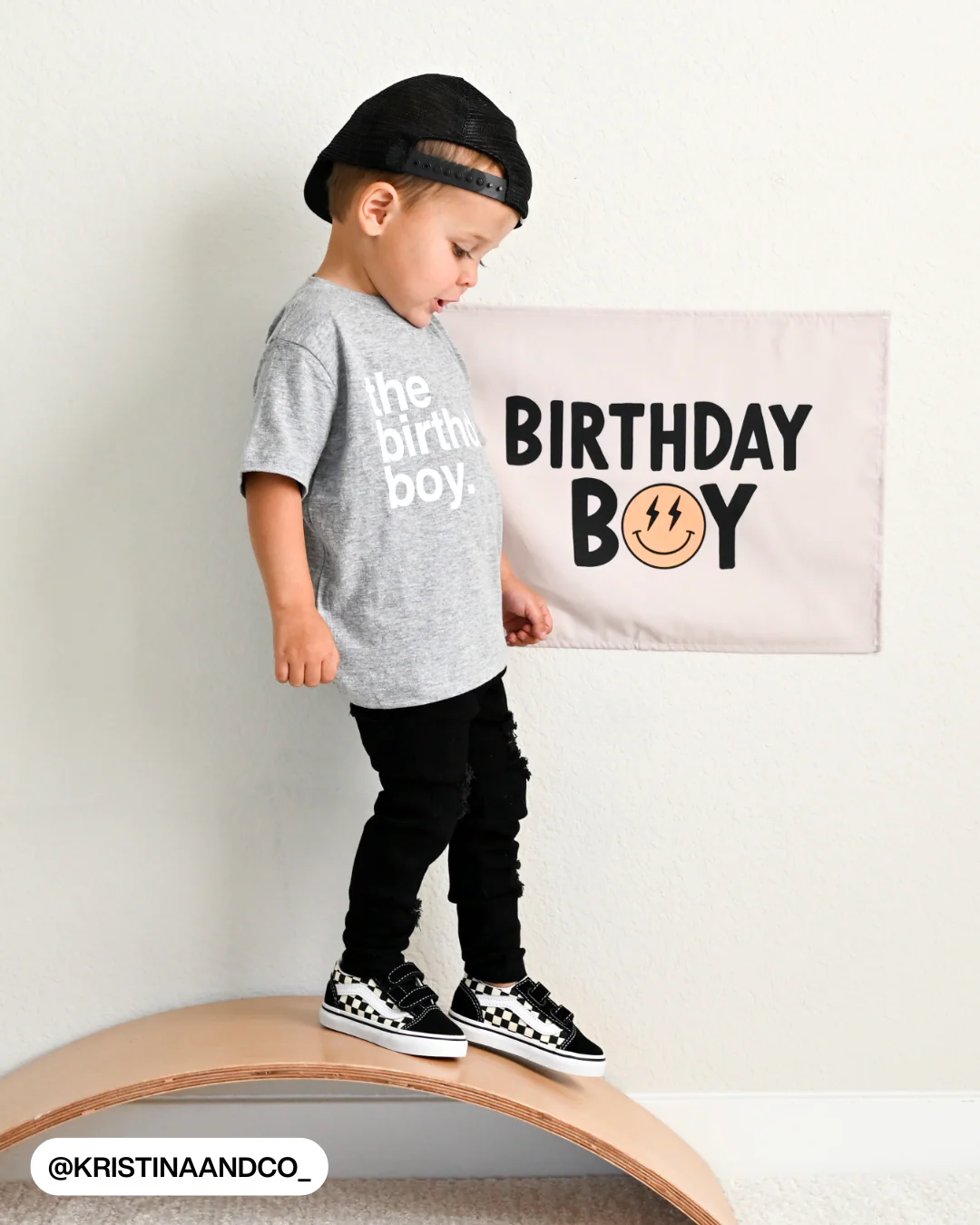 Birthday Boy Banner (Smiley) - Image 4