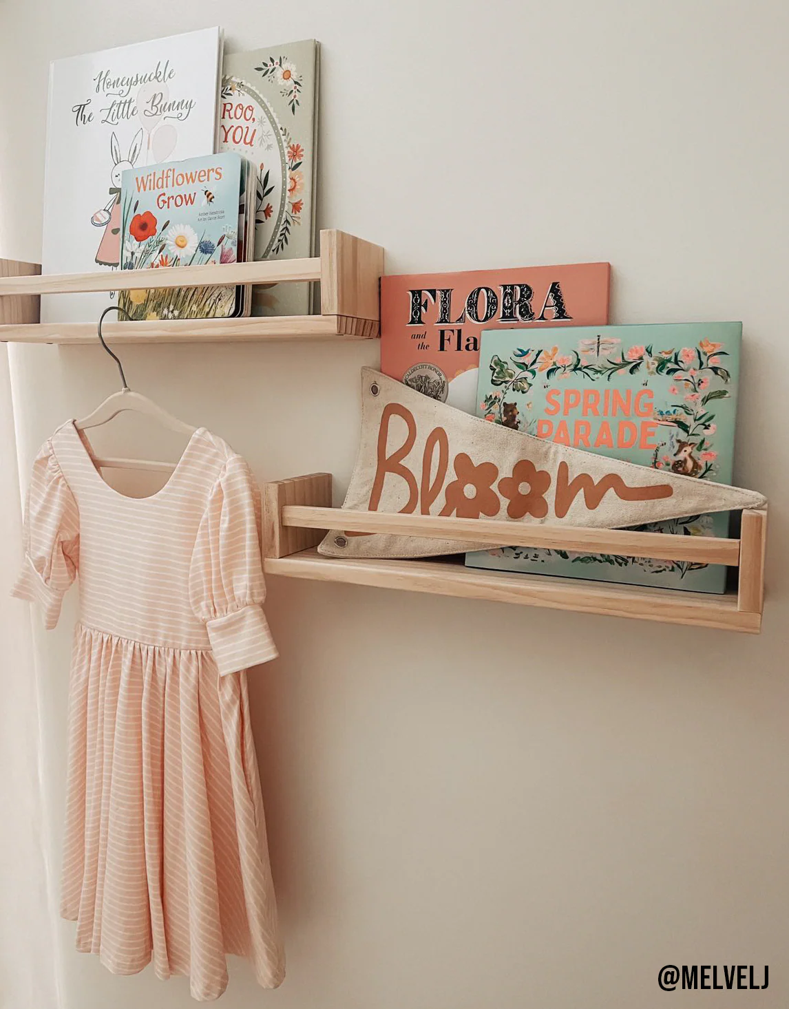 Bloom Canvas Pennant Flag - Image 4