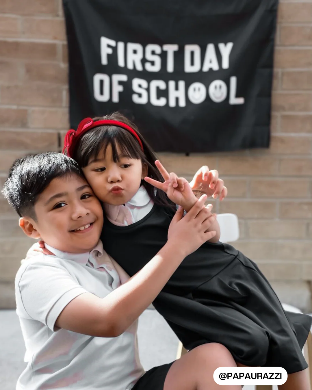 First / Last Day of School (Black) Reversible Banner - Image 9