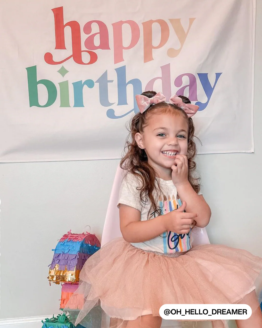 Happy Birthday Banner (Rainbow) - Image 5