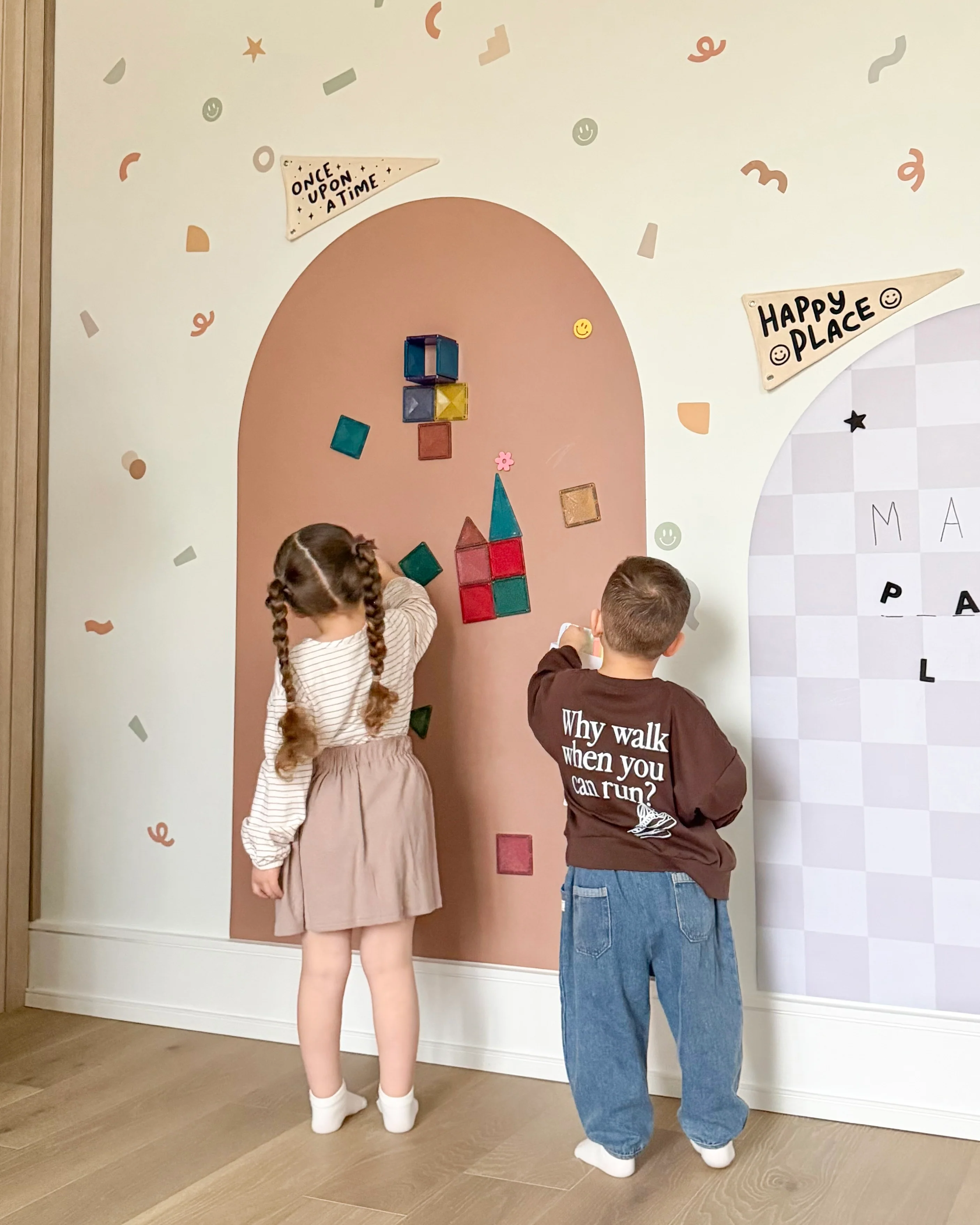 JUMBO Magic Playwall - Arch Magnetic Wall Decal for Kids - Image 8