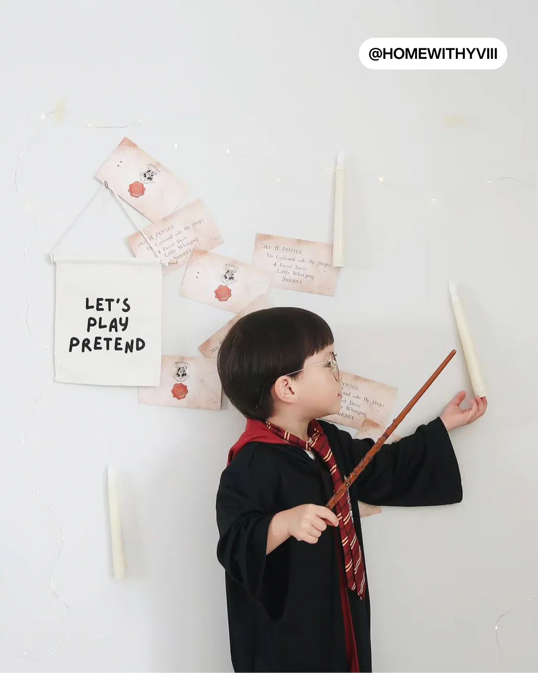 Let's Play Pretend Canvas Hang Sign - Image 4