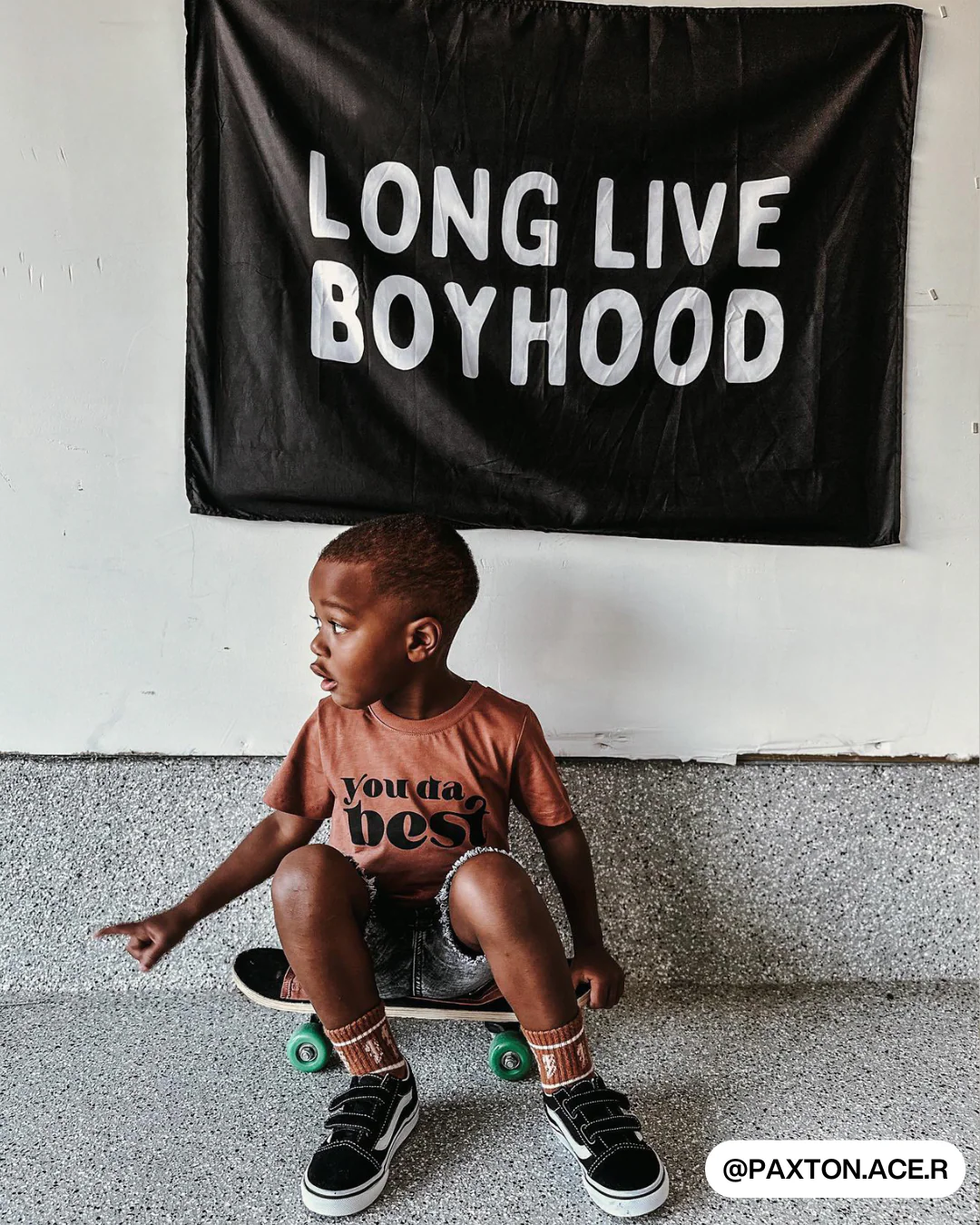 Long Live Boyhood Banner (Black) - Image 10