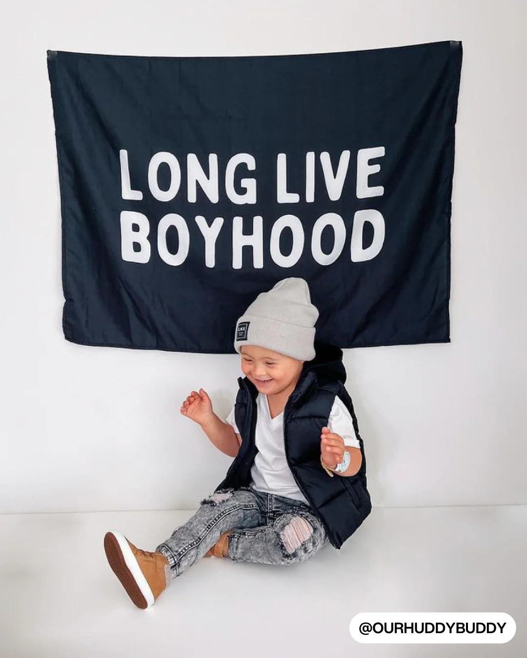 Long Live Boyhood Banner (Black) - Image 11