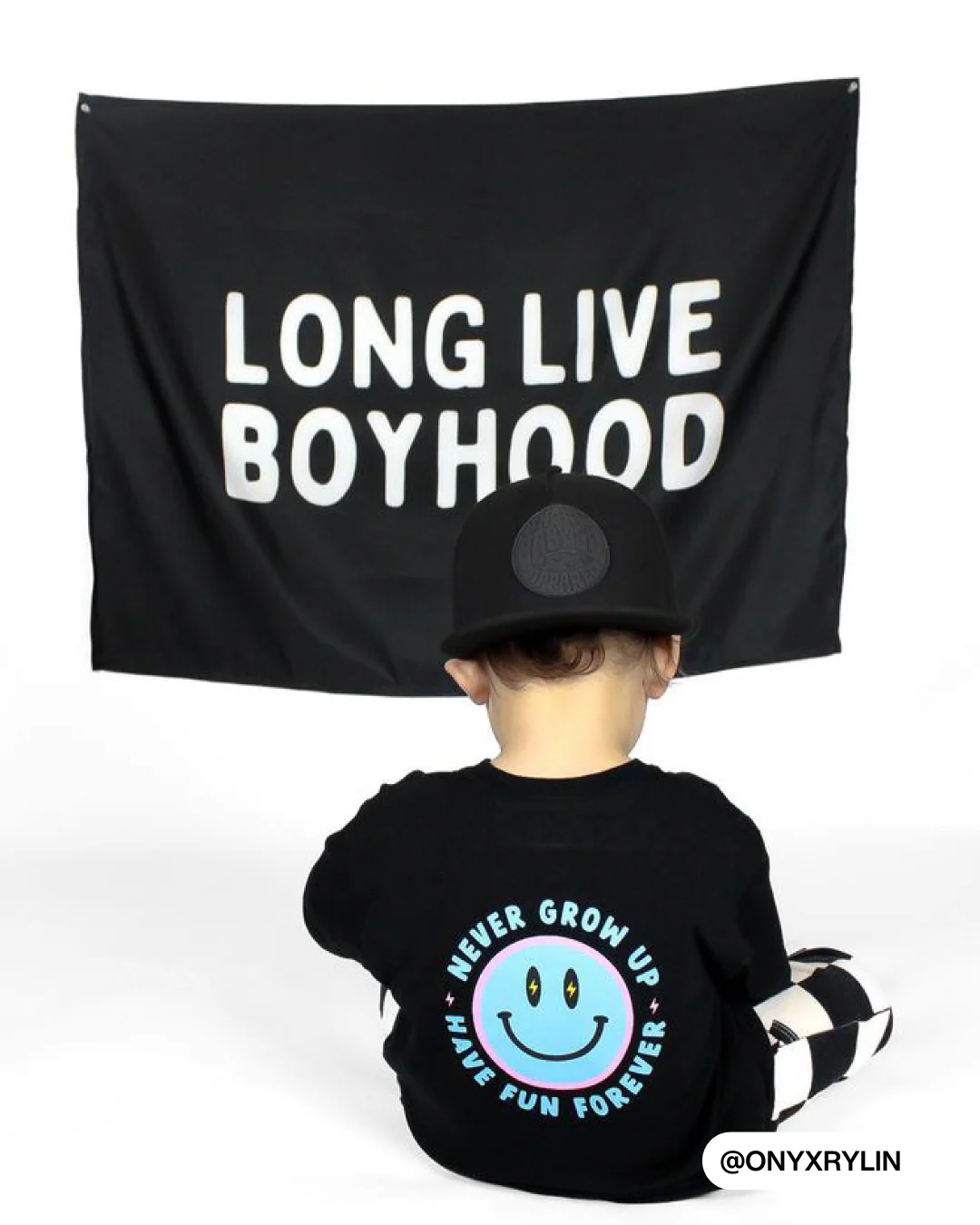 Long Live Boyhood Banner (Black) - Image 17