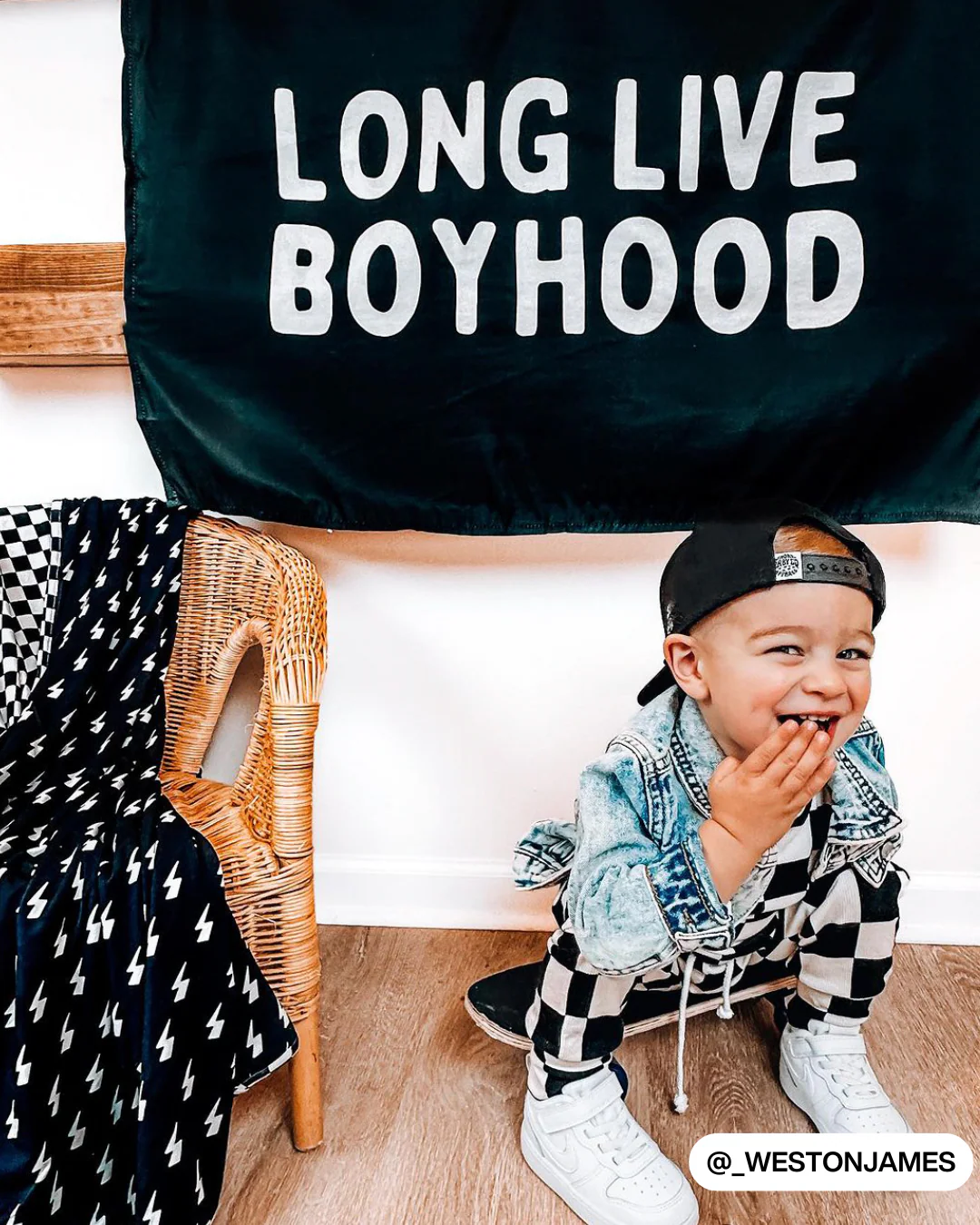 Long Live Boyhood Banner (Black) - Image 22