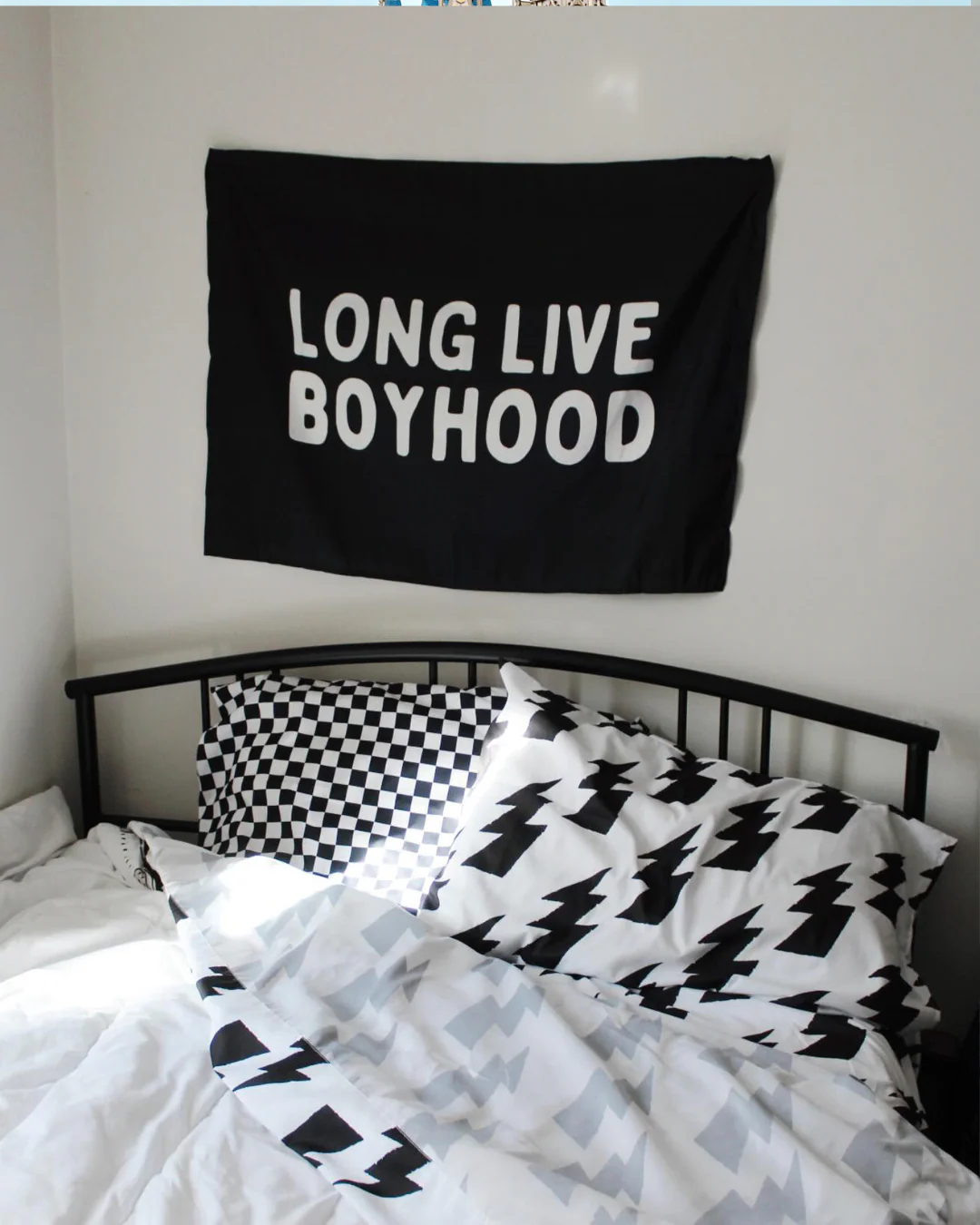 Long Live Boyhood Banner (Black) - Image 4
