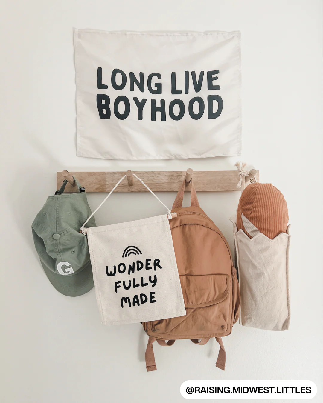 Long Live Boyhood Banner (Natural) - Image 3