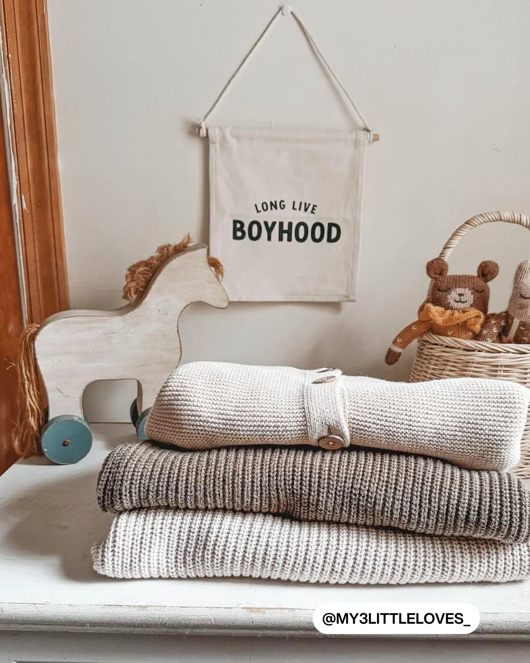 Long Live Boyhood (Natural) Canvas Hang Sign - Image 6
