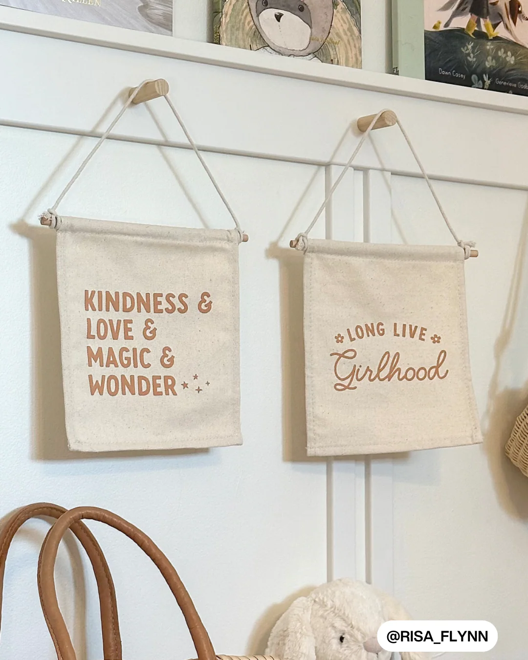 Long Live Girlhood Canvas Hang Sign - Image 3