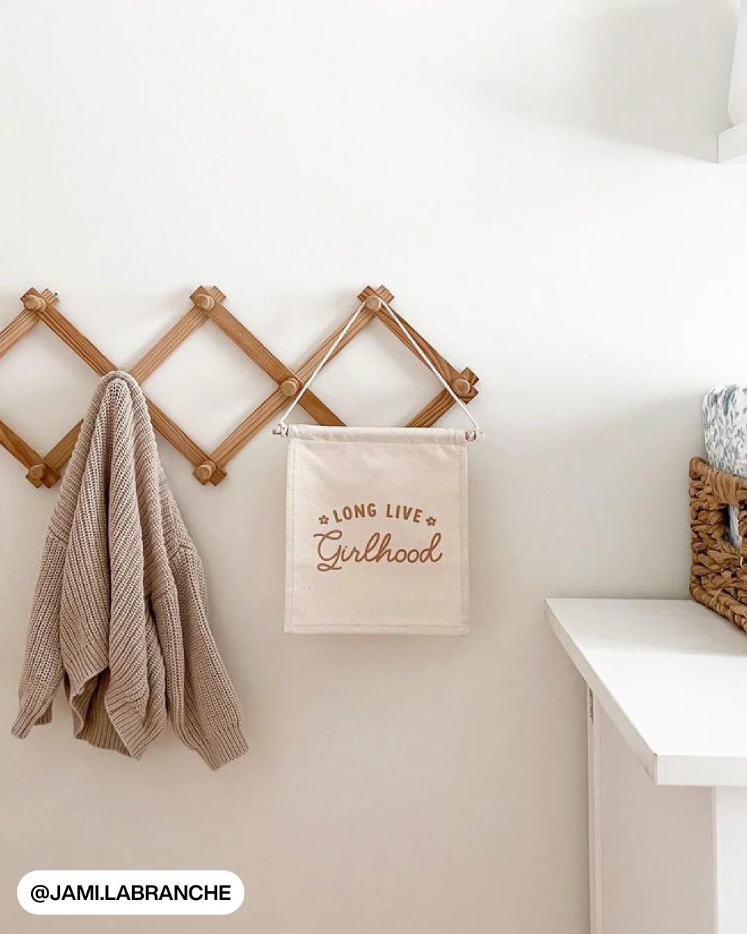 Long Live Girlhood Canvas Hang Sign - Image 5