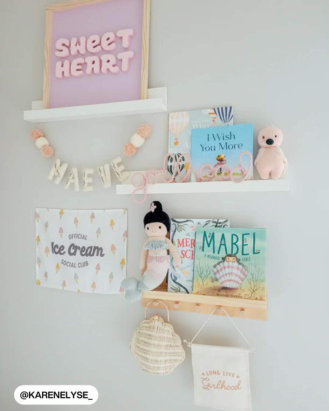 Long Live Girlhood Canvas Hang Sign - Image 7