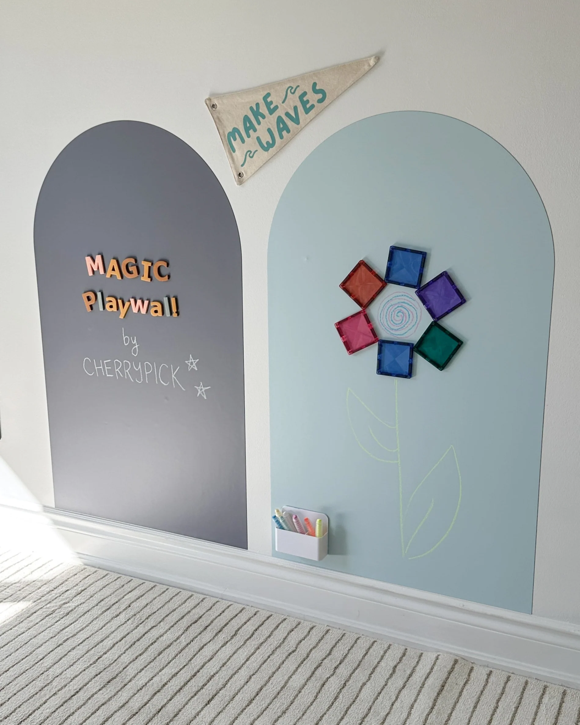 Magic Playwall - Original Arch Magnetic Wall Decal for Kids - Image 20
