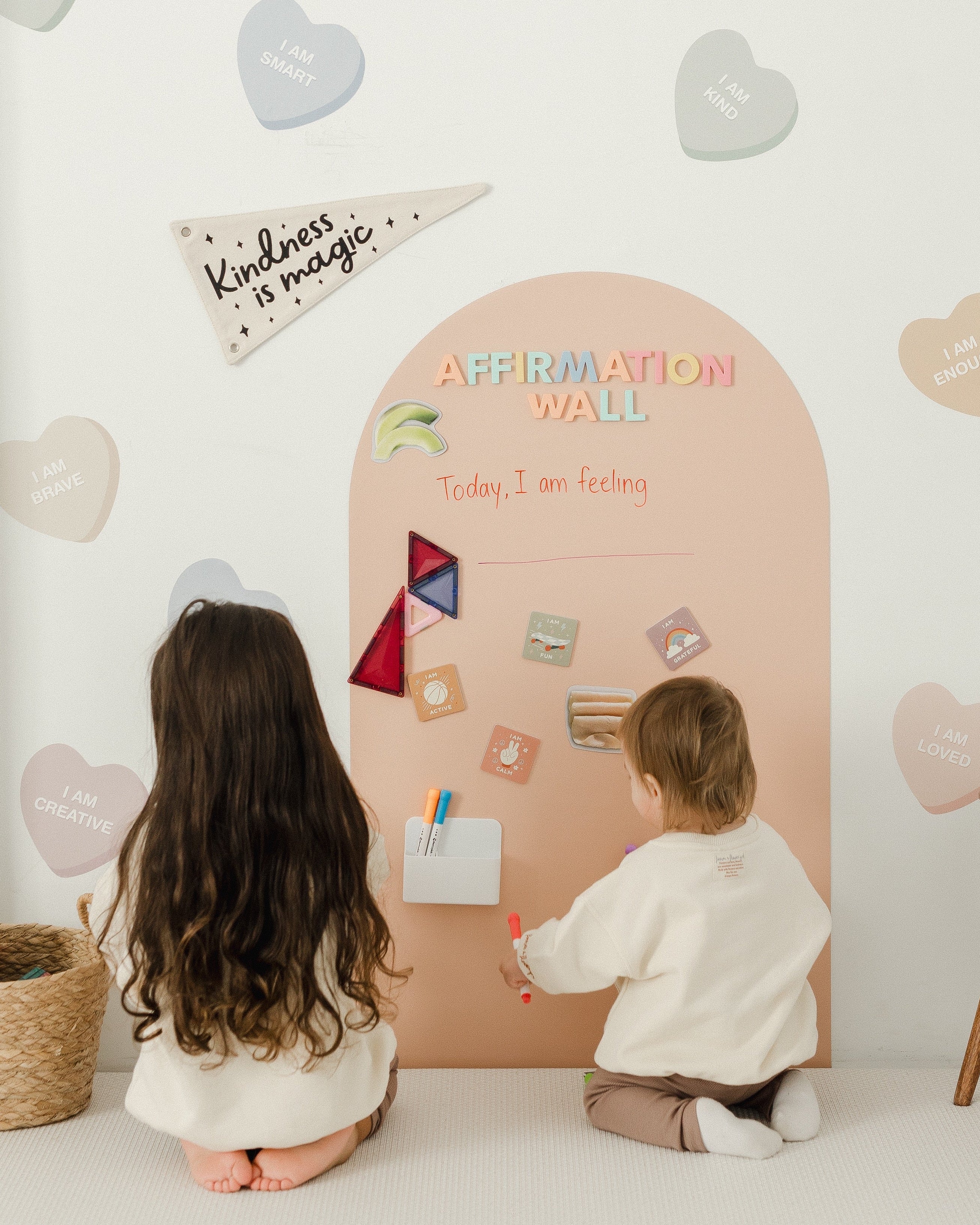 Magic Playwall - Original Arch Magnetic Wall Decal for Kids - Image 49