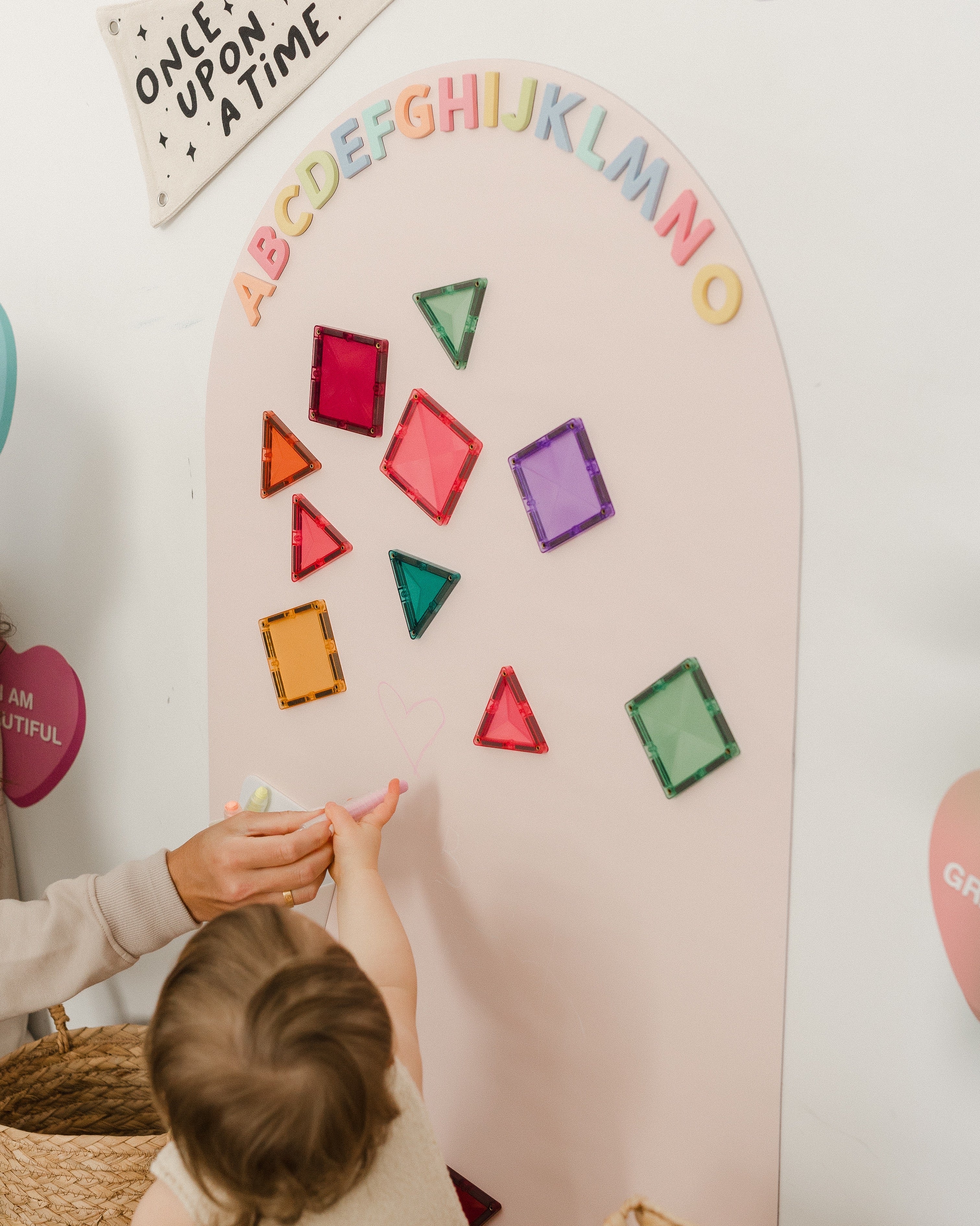 Magic Playwall - Original Arch Magnetic Wall Decal for Kids - Image 60