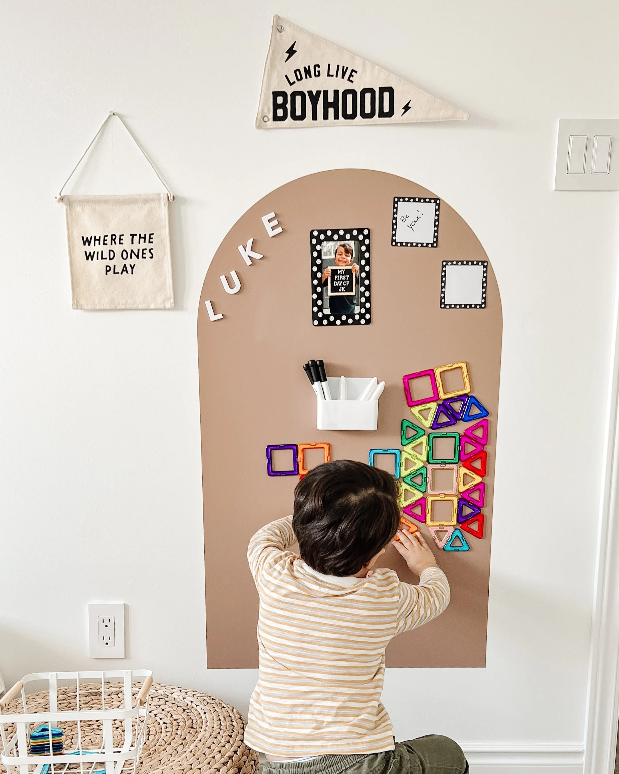 Magic Playwall - Original Arch Magnetic Wall Decal for Kids - Image 7