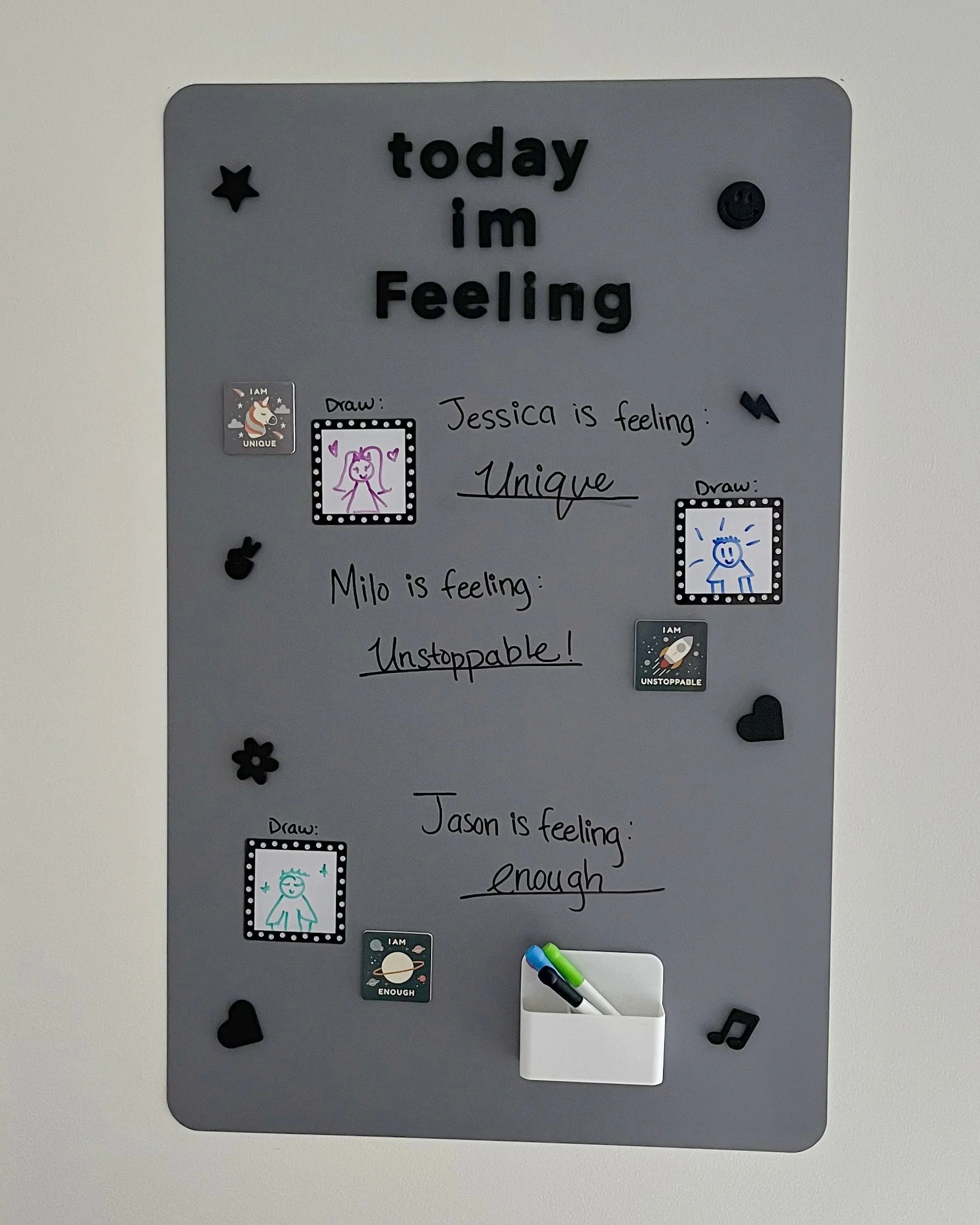 Magic Playwall - Rectangle Magnetic Wall Decal for Kids - Image 17