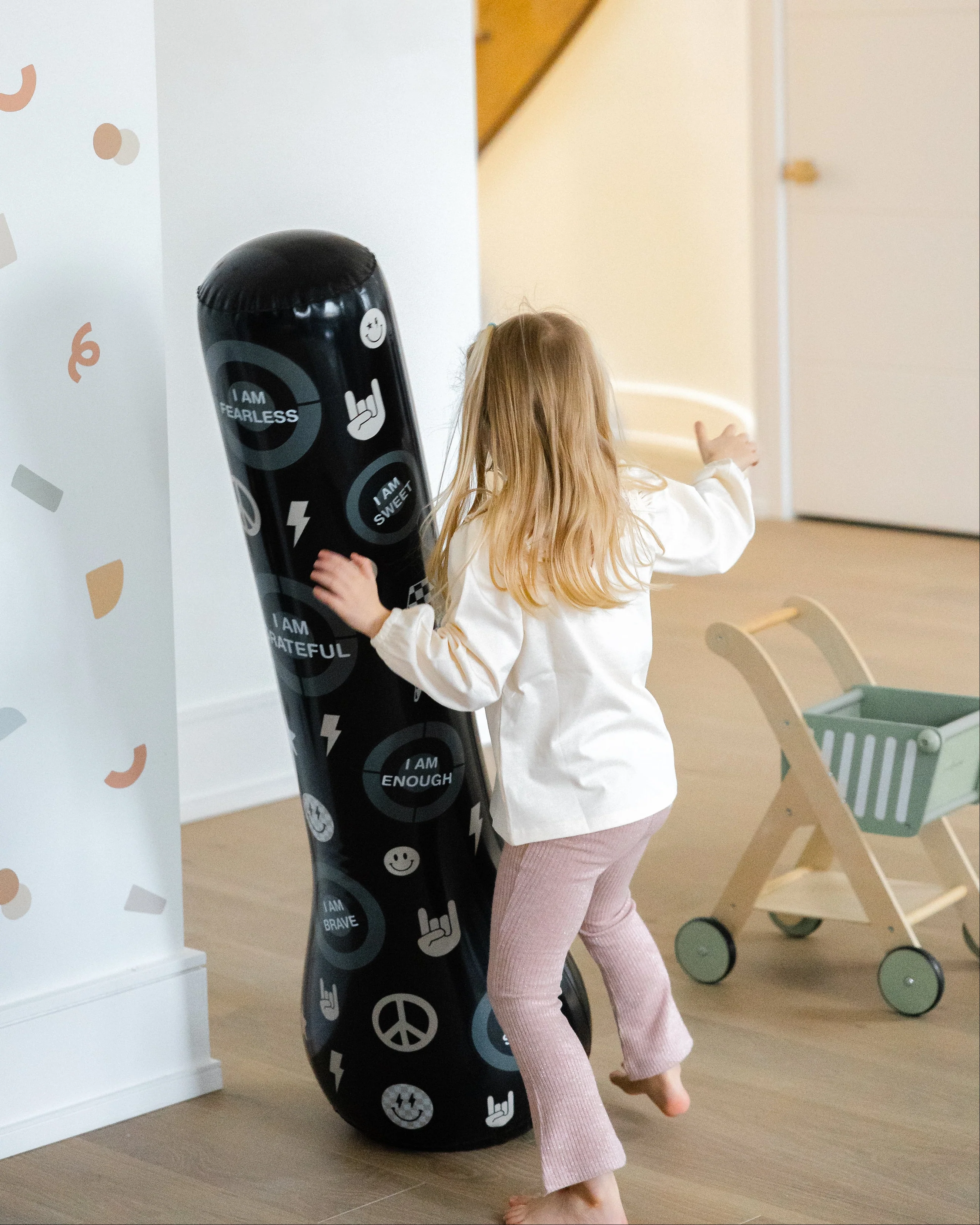 Magic Puncher - Inflatable Punching Bag for Kids with Positive Affirmations - Image 7