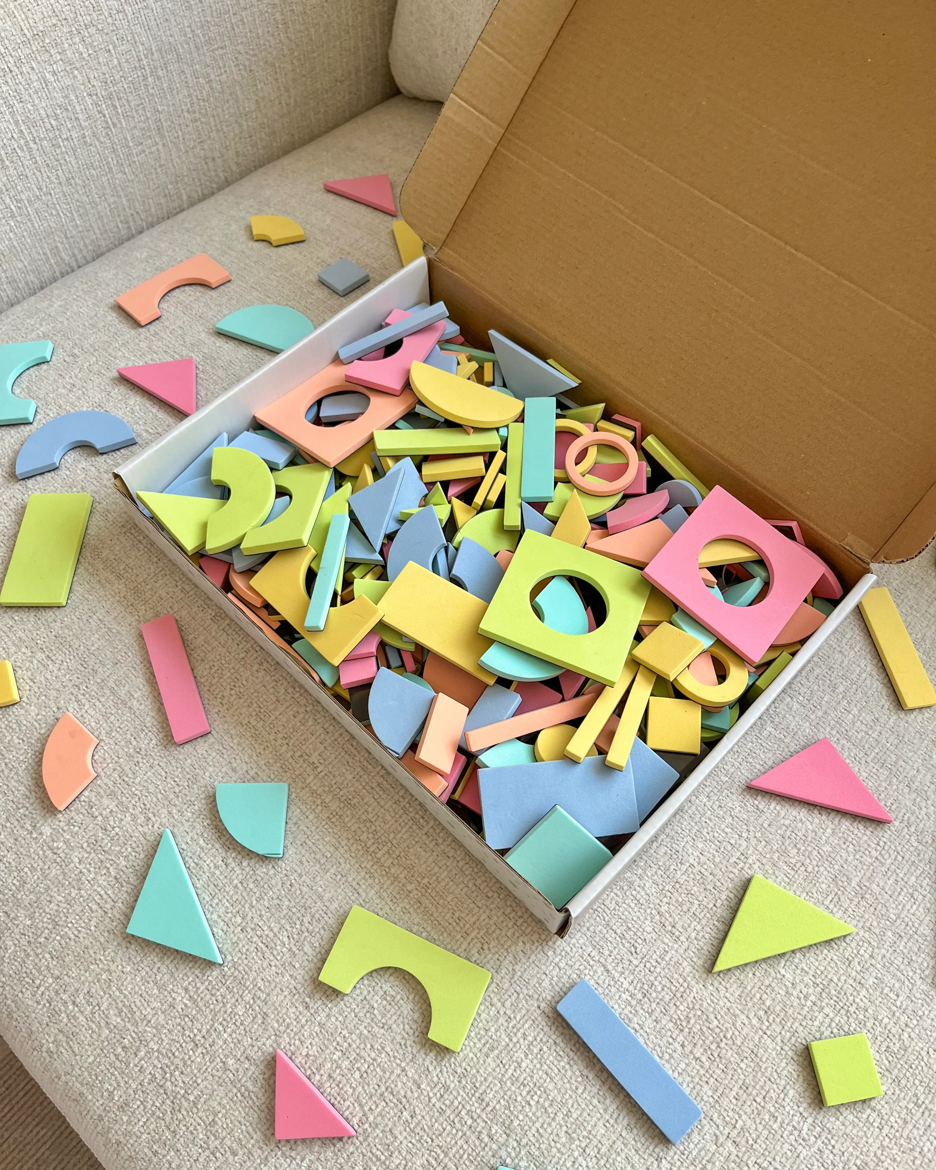 Magic Shape Set - Soft Foam Magnetic Shapes for Building and Play - Image 8
