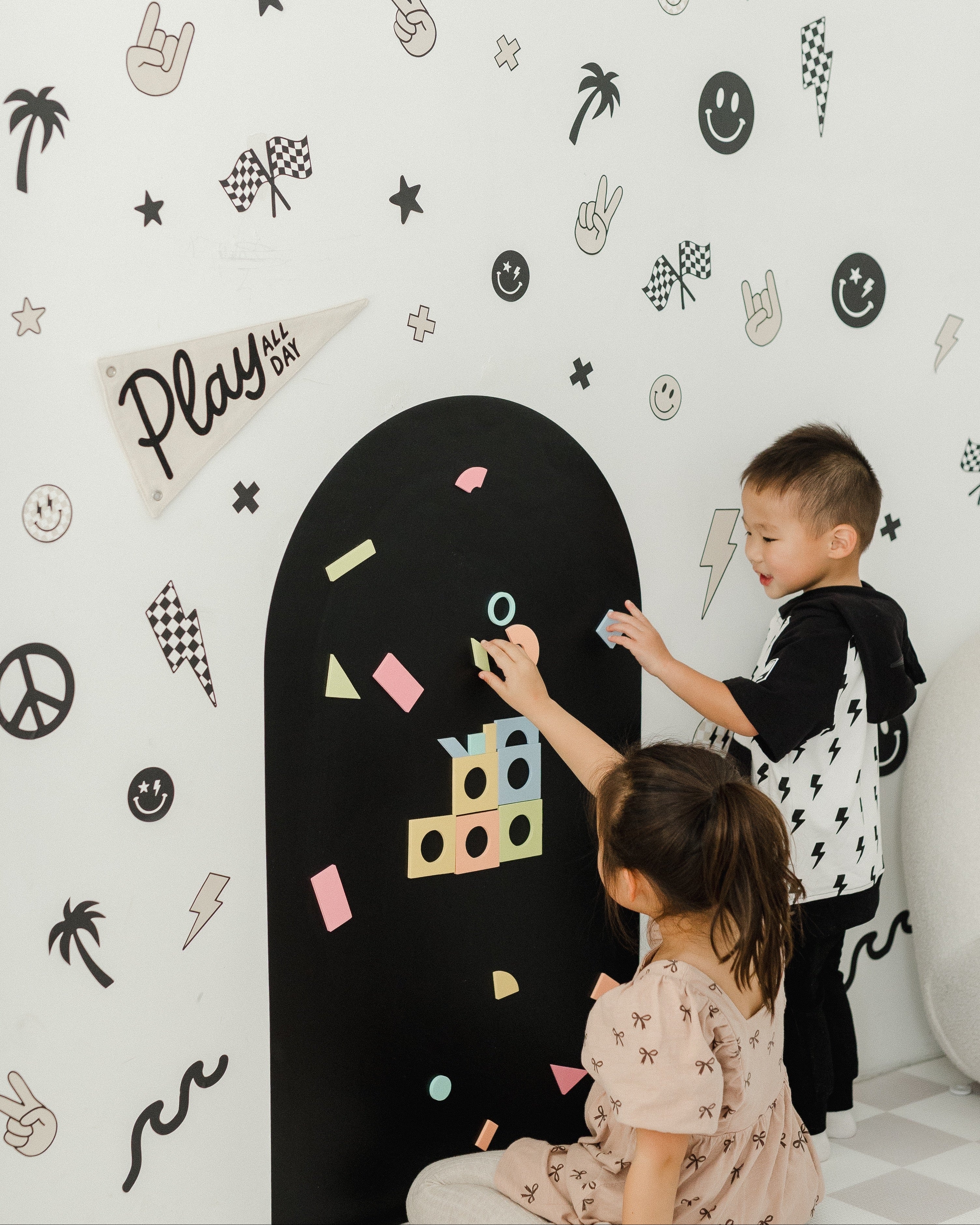 Peel & Stick Fabric Wall Stickers - Boyhood - Image 10