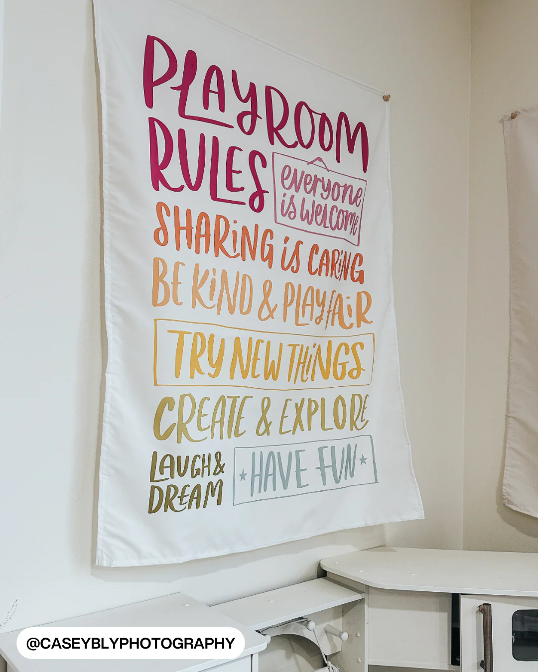 Playroom Rules Banner - Image 3
