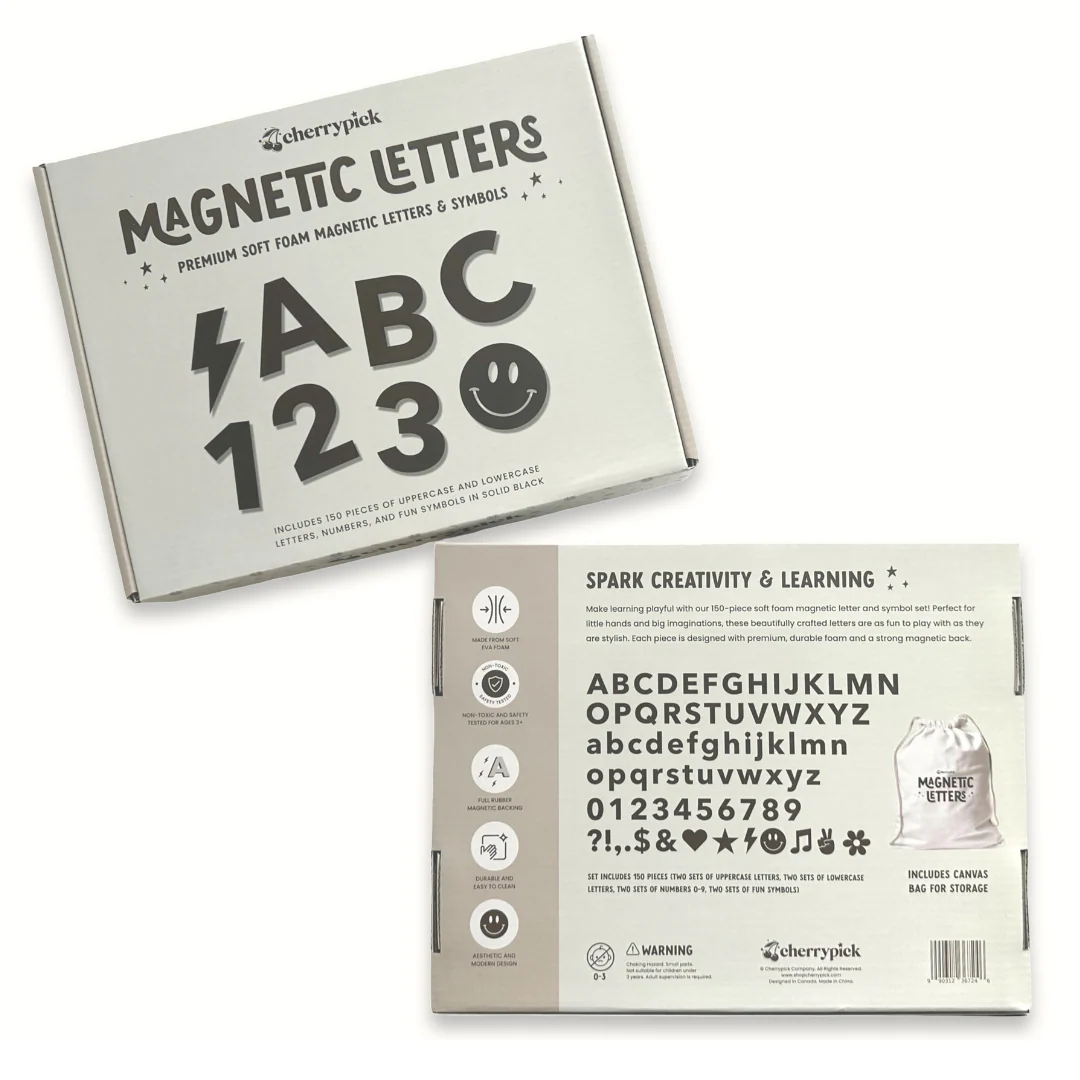 Soft Foam Magnetic Letters & Symbols 150pc Set - Image 15