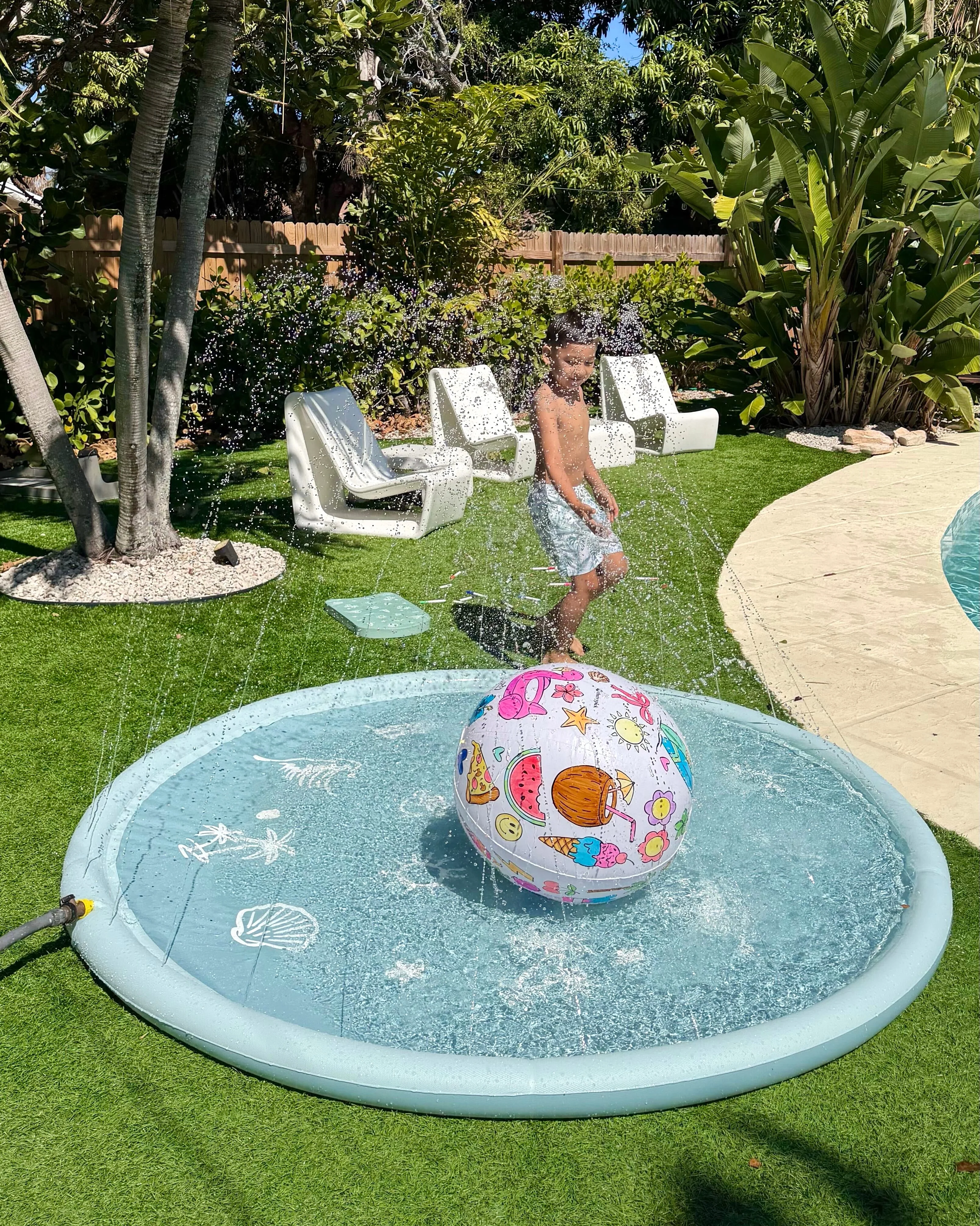 Sprinkler Splash Pad for Kids - Image 19