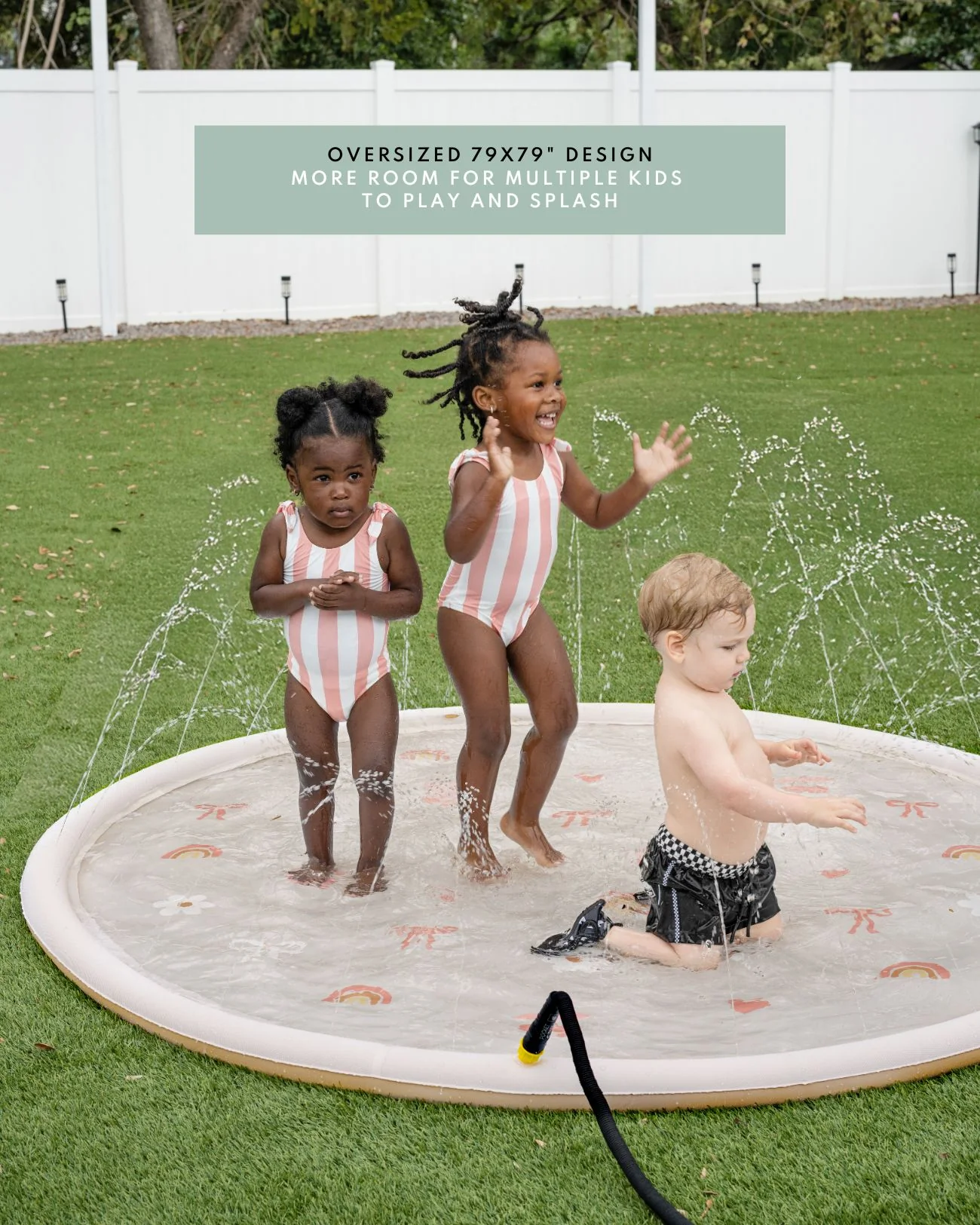 Sprinkler Splash Pad for Kids - Image 3